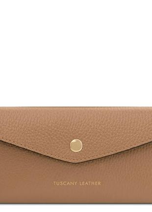 Жіноча шкіряна сумка конверт tuscany leather tl142322