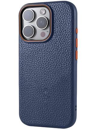 Чохол syndee with magsafe для apple iphone 13 pro (6.1") gem blue