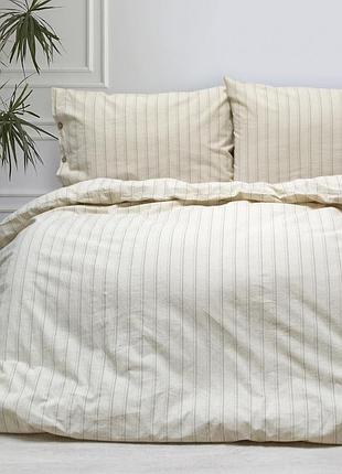 Постельное белье lotus washed cotton - liman двуспальный евро