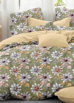 Комплект фісташка сатин комфорт текстиль семейный