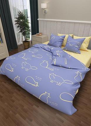 Постельное белье бязь лейзи кэт семейный