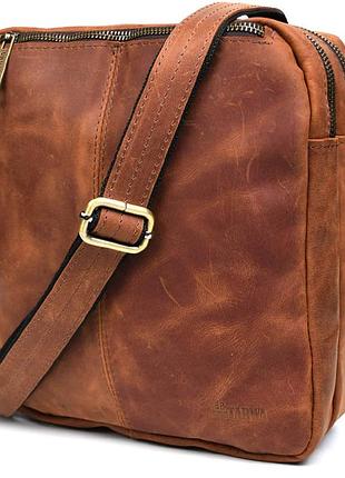 Шкіряна сумка месенджер зі шкіри crazy horse tarwa rb-60121-3md
