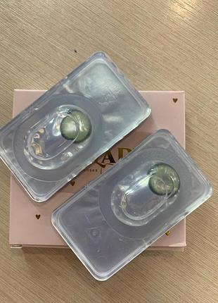 Цветные линзы зеленые без диоптрий — срок ношения до 1 года | декоративные линзы для глаз |