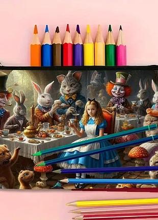 Діснейська косметичка з тематикою "аліса в країні див"