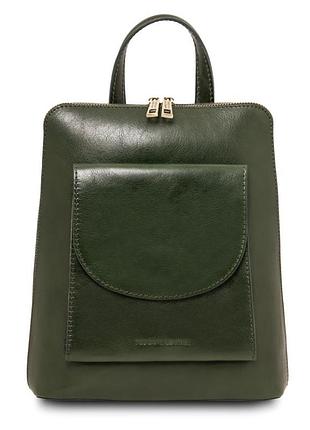 Paris невеликий шкіряний жіночий рюкзак tuscany tl142410