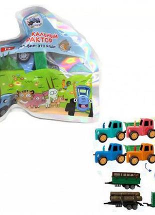 Ігровий набір "синій трактор" bl5012/pg1802