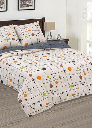 Постельное белье поплин электра семейный