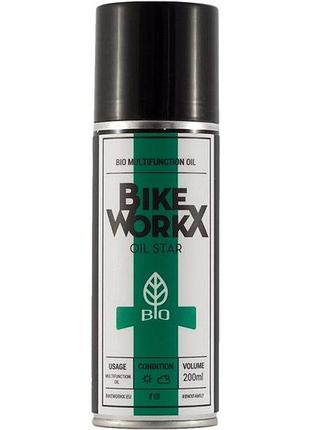 Универсальное масло bikeworkx oil star bio 200 мл