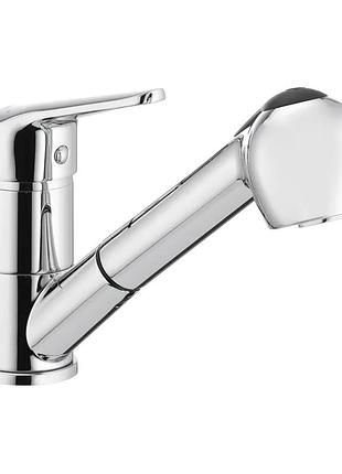 Змішувач для кухні з висувною лійкою ibergri rma m14550 (ib0052) yousf