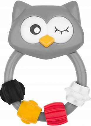 Брязкальце "akuku" сова сіра a0421