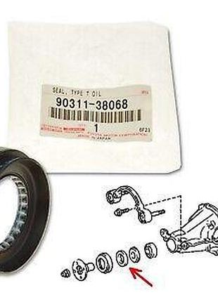 Сальник хвостовика редуктора заднего моста lexus rx300 mcu25, 9031138068