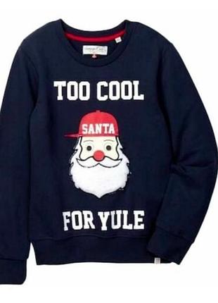 Новорічна, кофта, светр, новогодняя, з сантою