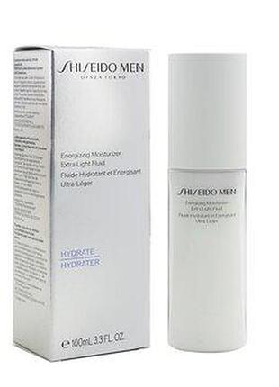 Shiseido shiseido men energizing moisturizing extra light fluid флюид флюид 100мл