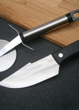 Ніж кухарський sakuri chef rt-261 фултанг 21 см + ніж для тіста та піцци 21 см