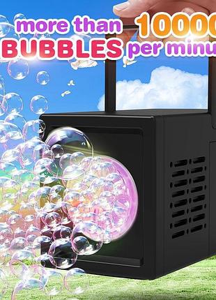 Портативный электрический генератор пузырей для вечеринок