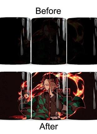 Чашка хамелеон аніме «клинок розсікаючий демонів 4»