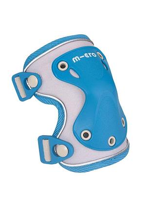 Защитный комплект налокотники и наколенники micro - синий (s.)