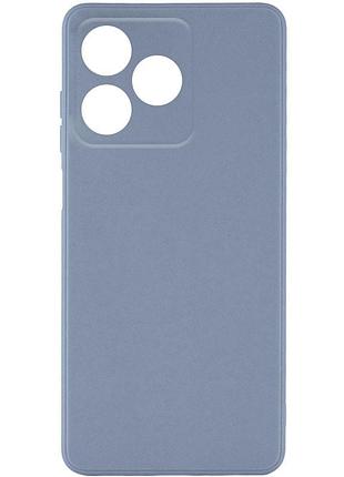 Силіконовий чохол candy full camera для realme c53 сірий / smoky gray