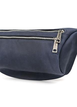 Сумка бананка в размере l tarwa rk-3106-2lx синяя 2 отделения