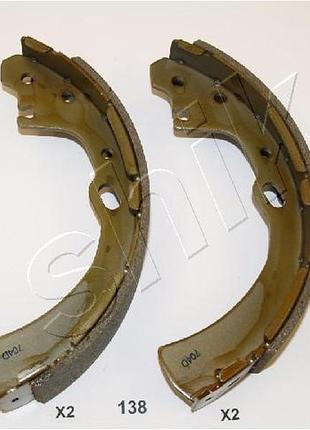 Колодки гальмівні барабанні (комплект 4 шт) nissan terrano i (wd21) 2.7 1986.07-1996.02 ash 55-01-138