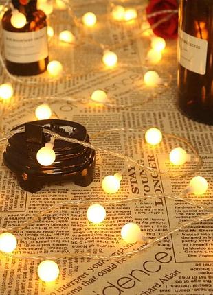 Гирлянда zorela globe fairy lights, 15 м/49 футов, 100 светодиодных гирлянд, amazon, германия