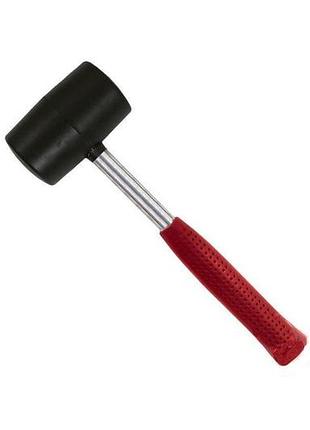 Киянка intertool 450 г х 65 мм черная ручка металл (ht-0231)