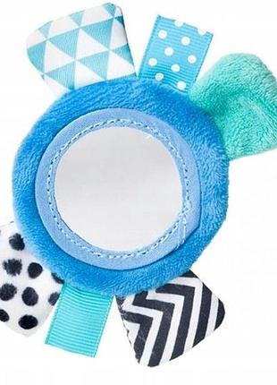 Іграшка плюшева на руку з дзеркалом "zig zag" 68/056