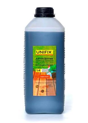 Антисептик ґрунтовка-просочення для обробки деревини unifix 2кг x 1:4 концентрат (951162)