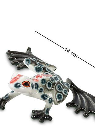 Статуэтка фарфоровая pavone лягушка 14 см 110585