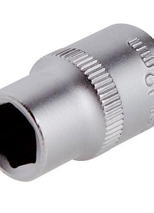 Головка шестигранная intertool 12мм x 1/2" матовая (et-2012)