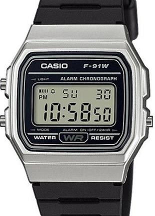 Мужские часы casio f-91wm-7aef
