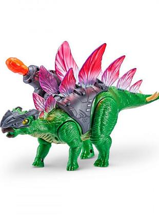 Інтерактивна іграшка/ robo alive серії "війна динозаврів" - бойовий стегозавр 7131/кіддісвіт