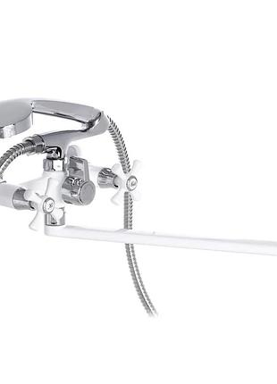 Змішувач для ванни mixx mega 140 white (mi2768) yousf