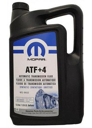 Масло трансмиссионное mopar atf+4 5l, 68218058cc