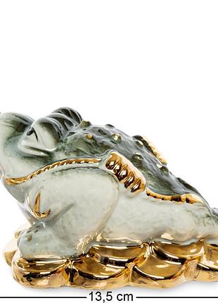 Статуэтка фарфоровая трёхлапая жаба 13,5 см 1108503