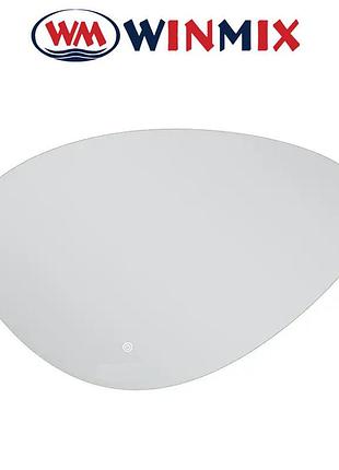 Дзеркало для ванної кімнати winmix premium diverse ma01-90x60-reverse (з led-підсвіткою, антизапотівання)