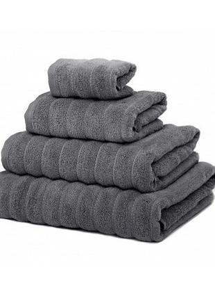 Полотенце махровое irya 50x90 frizz microline темно-серый
