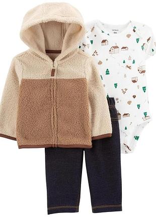 Костюм трійка для хлопчика від carter’s