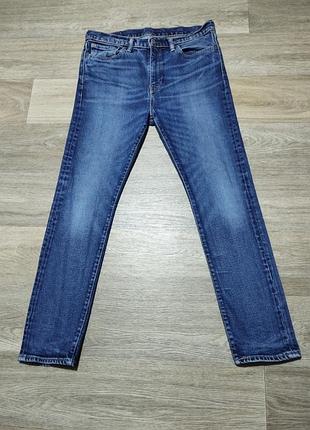 Чоловічі джинси levis 510 сині розмір 34/30