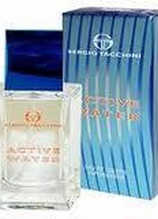 Sergio tacchini active water туалетная вода 100мл