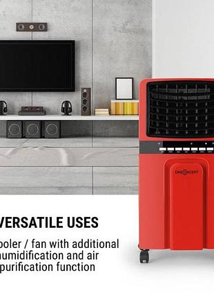 Мобильный кондиционер охладитель воздуха oneconcept oneconcept baltic red, германия