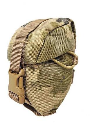 Подсумок под гранату закрытый warrior spirit pixel