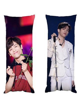 Дакимакура ким вонджин уджин стрэй кидс stray kids подушка обнимашка двухсторонняя 40х100 см (dk0301)