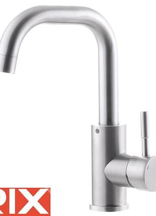 Смеситель для умывальника rix sus (chr-001-g), sus304 из нержавеющей стали