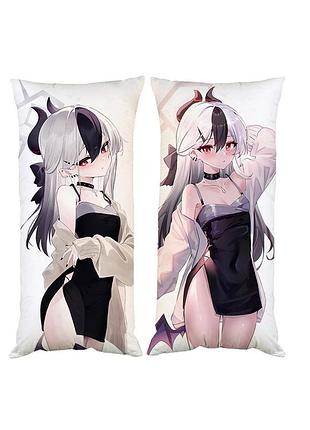 Наволочка чехол для подушки аниме каёко ониката blue archive двухсторонняя 30х50 см (pp0752_50)