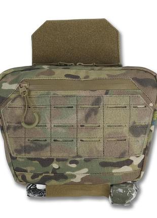 Напашник xl cordura 1000d мультикам для тактического снаряжения ve-33