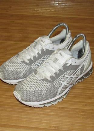 Кроссовки asics gel quantum 360 knit white3 фото