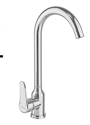 Змішувач для кухні champion sap-011 chrome, з неіржавкої сталі