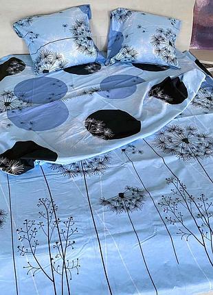 Постельное белье бязь небесные одуванчики двуспальный евро