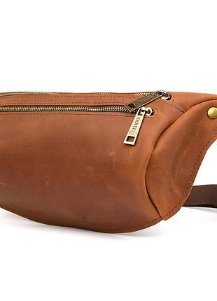 Сумка бананка в размере l tarwa rb-3106-3lx коньячная 3 отделения